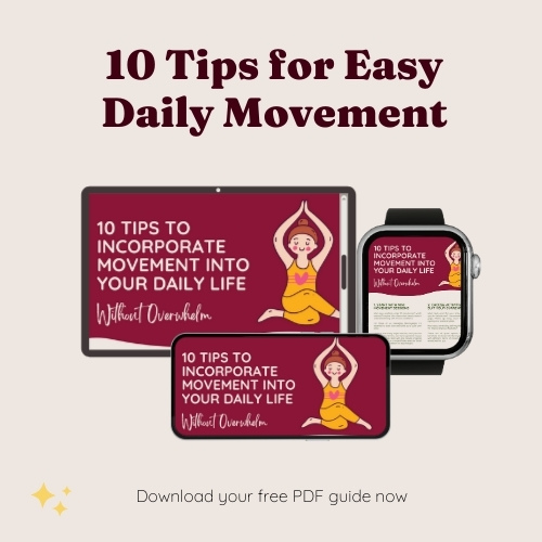 10 tips for easy daily movement